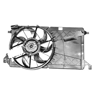TYC® - Dual Radiator and Condenser Fan Assembly
