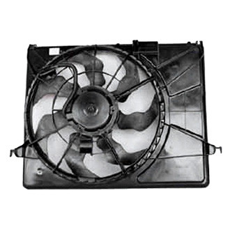 TYC® - Dual Radiator and Condenser Fan Assembly