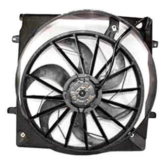 TYC® - Dual Radiator and Condenser Fan Assembly