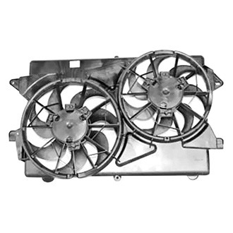 TYC® - Dual Radiator and Condenser Fan Assembly
