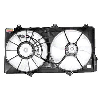 TYC® - Dual Radiator and Condenser Fan Assembly