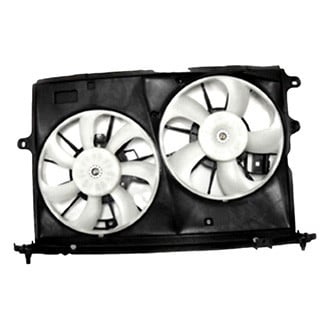 TYC® - Driver Side Dual Radiator and Condenser Fan Assembly