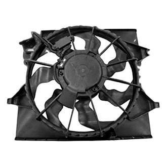 TYC® - Dual Radiator and Condenser Fan Assembly