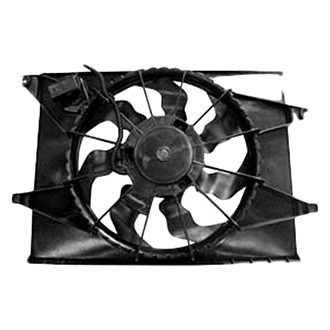 TYC® - Dual Radiator and Condenser Fan Assembly