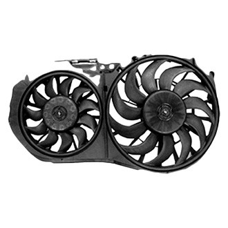 TYC® - Dual Radiator and Condenser Fan Assembly