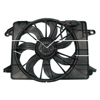 TYC® - Dual Radiator and Condenser Fan