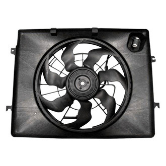 TYC® - Dual Radiator and Condenser Fan Assembly