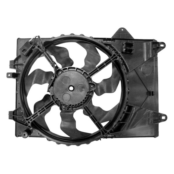 TYC® 622840 Dual Radiator and Condenser Fan Assembly