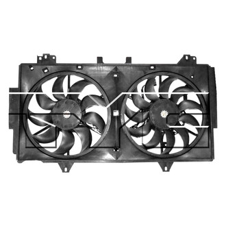 TYC® - Dual Radiator and Condenser Fan Assembly