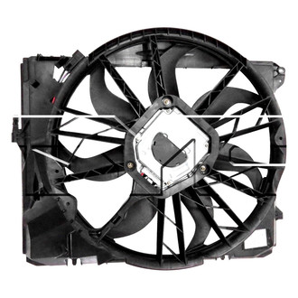TYC® - Dual Radiator and Condenser Fan Assembly