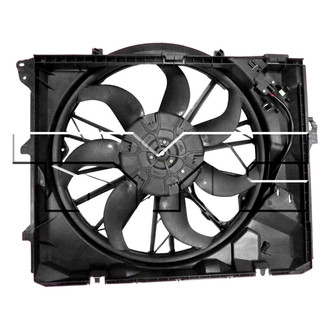 TYC® - Dual Radiator and Condenser Fan Assembly