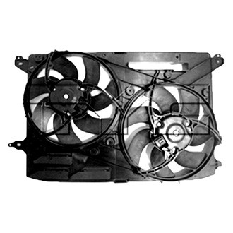 TYC® - Dual Radiator and Condenser Fan Assembly