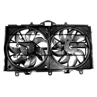 TYC® - Dual Radiator and Condenser Fan Assembly