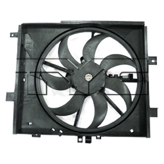TYC® - Dual Radiator and Condenser Fan Assembly