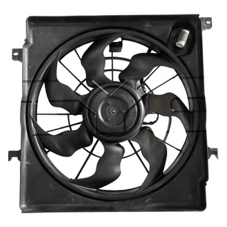 TYC® - Dual Radiator and Condenser Fan Assembly