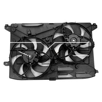 TYC® - Dual Radiator and Condenser Fan Assembly
