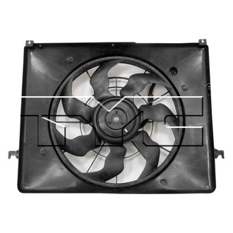 TYC® - Dual Radiator and Condenser Fan Assembly