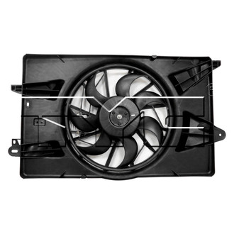 TYC® - Dual Radiator and Condenser Fan