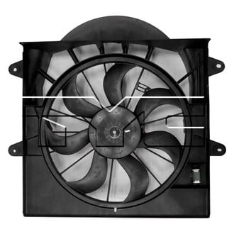 TYC® - Dual Radiator and Condenser Fan