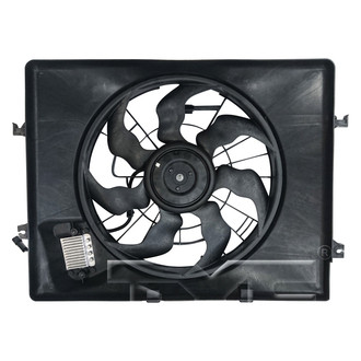 TYC® - Dual Radiator and Condenser Fan Assembly