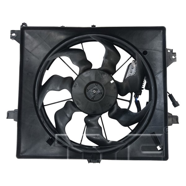 TYC® - Dual Radiator and Condenser Fan Assembly