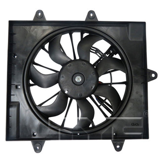 TYC® - Dual Radiator and Condenser Fan Assembly