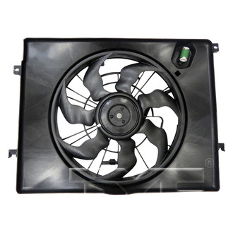 TYC® - Dual Radiator and Condenser Fan Assembly