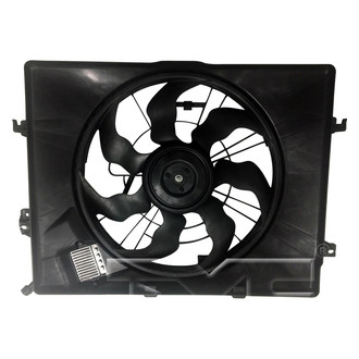 TYC® - Dual Radiator and Condenser Fan Assembly