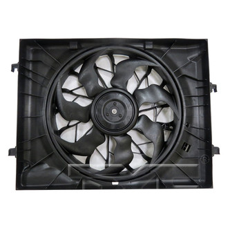 TYC® - Dual Radiator and Condenser Fan Assembly