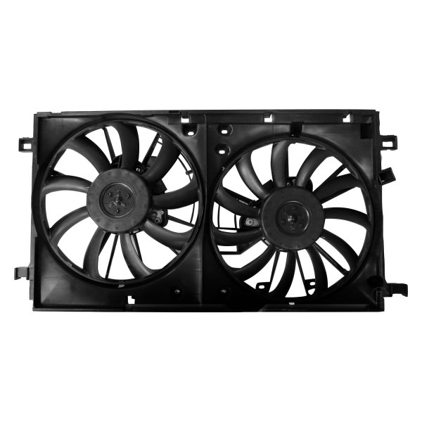 TYC® - Dual Radiator and Condenser Fan Assembly