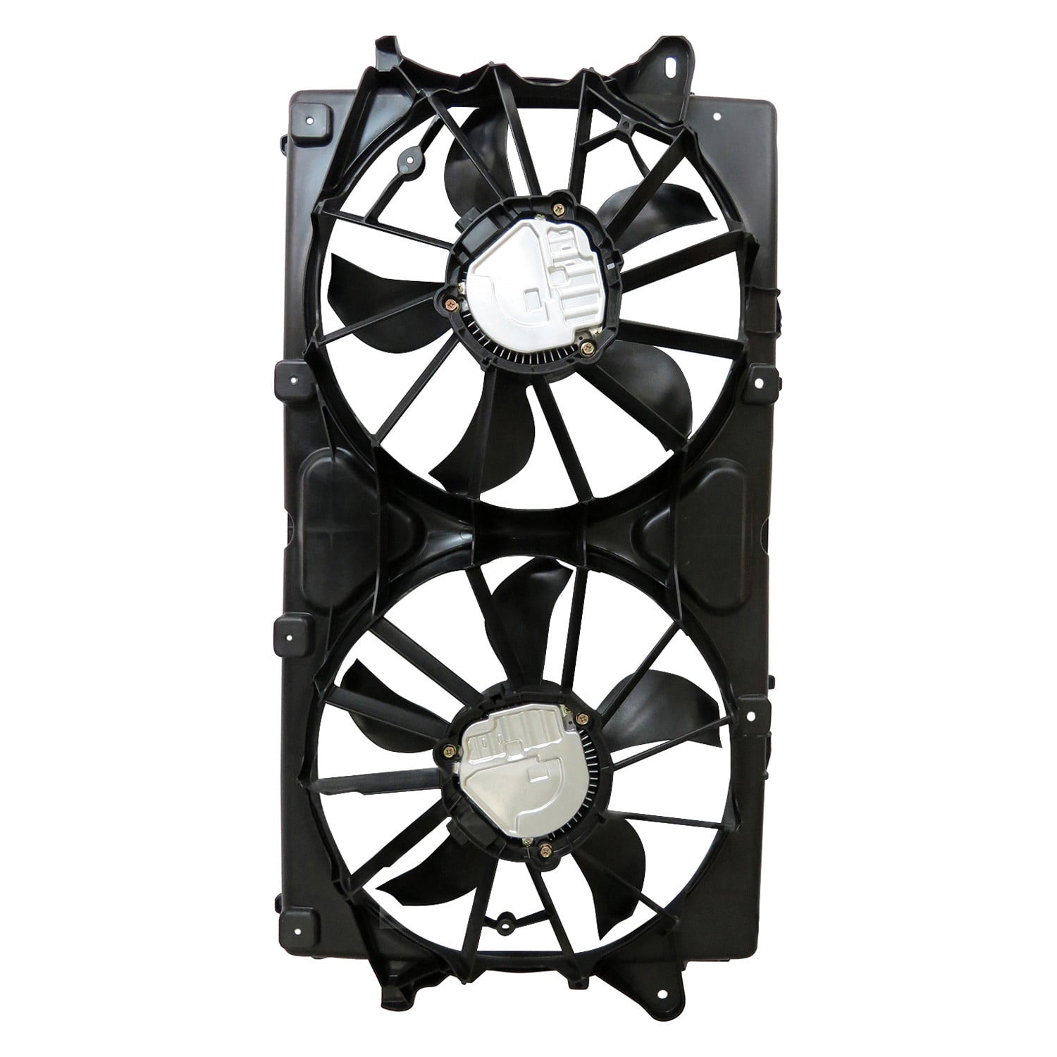 TYC® 624580 - Dual Radiator and Condenser Fan Assembly