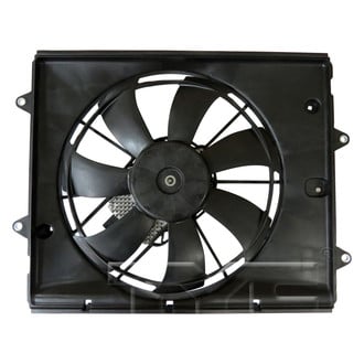 TYC® - Dual Radiator and Condenser Fan Assembly