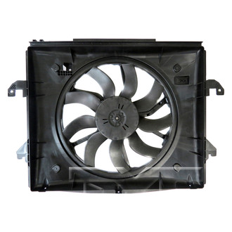TYC® - Dual Radiator and Condenser Fan Assembly
