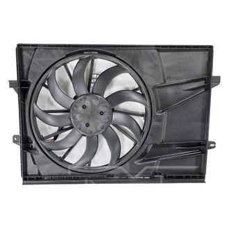 TYC® - Dual Radiator and Condenser Fan Assembly