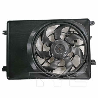 TYC® - Dual Radiator and Condenser Fan Assembly