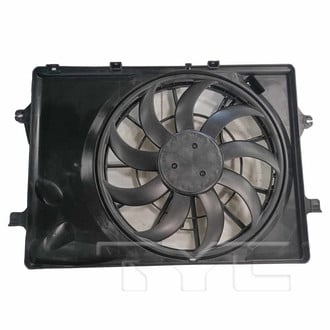 TYC® - Dual Radiator and Condenser Fan