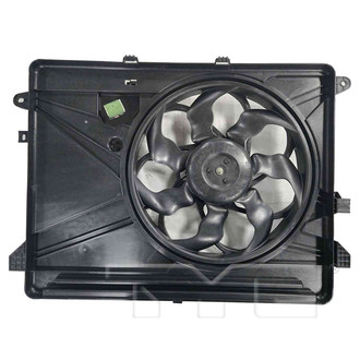 TYC® - Dual Radiator and Condenser Fan Assembly