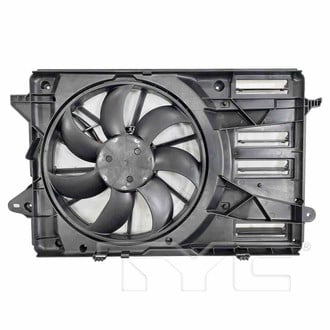 TYC® - Dual Radiator and Condenser Fan Assembly