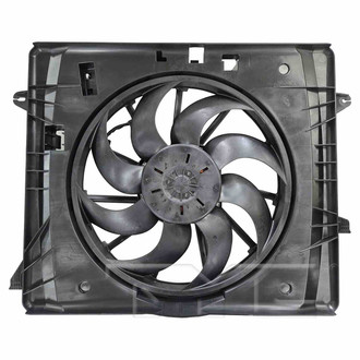 TYC® - Dual Radiator and Condenser Fan Assembly