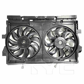TYC® - Dual Radiator and Condenser Fan Assembly