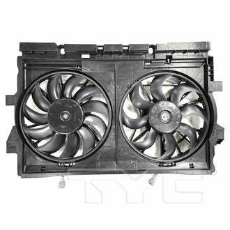 TYC® - Dual Radiator and Condenser Fan Assembly