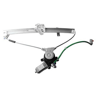 TYC® - Front Driver Side Power Window Regulator and Motor Assembly