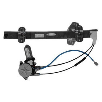 TYC® - Front Driver Side Power Window Regulator and Motor Assembly