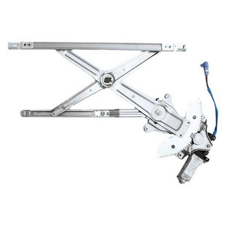 TYC® - Front Driver Side Power Window Regulator and Motor Assembly
