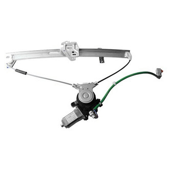 TYC® - Front Driver Side Power Window Regulator and Motor Assembly
