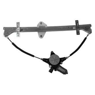 TYC® - Front Driver Side Power Window Regulator and Motor Assembly