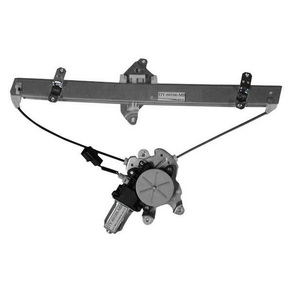 TYC® - Front Driver Side Power Window Regulator and Motor Assembly