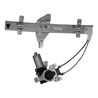 TYC® - Rear Driver Side Power Window Regulator and Motor Assembly