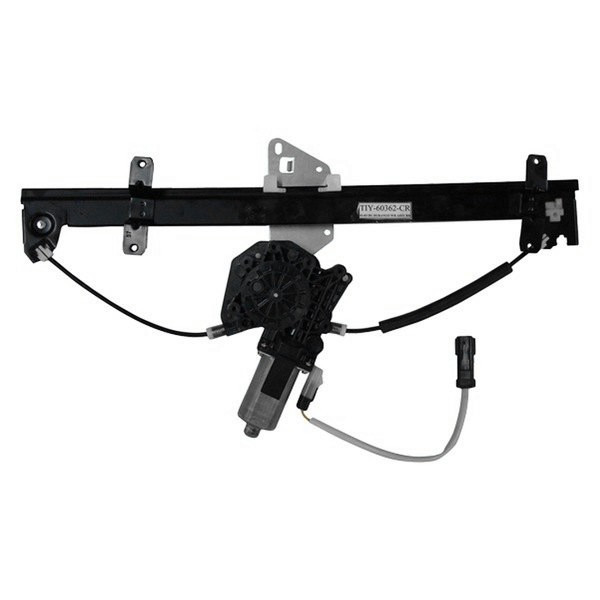TYC® 660219 - Rear Passenger Side Power Window Regulator and Motor