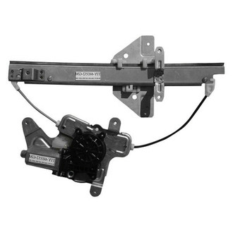 TYC® - Rear Driver Side Power Window Regulator and Motor Assembly